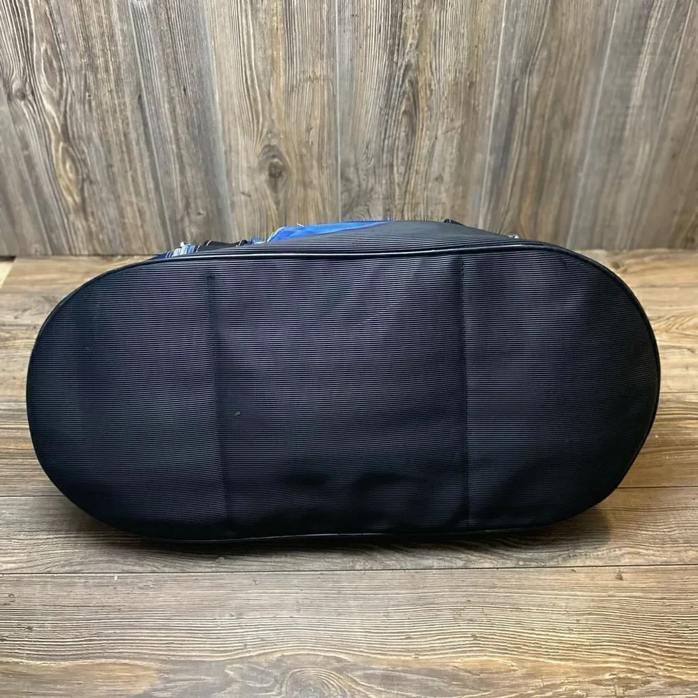 Vintage 90s Pepsi Co Next Generation Large Duffle Bag Carry On Gym Bag Blue